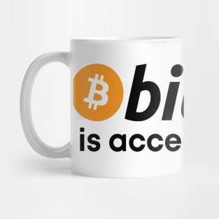 Bitcoin Is Accepted Here Mug